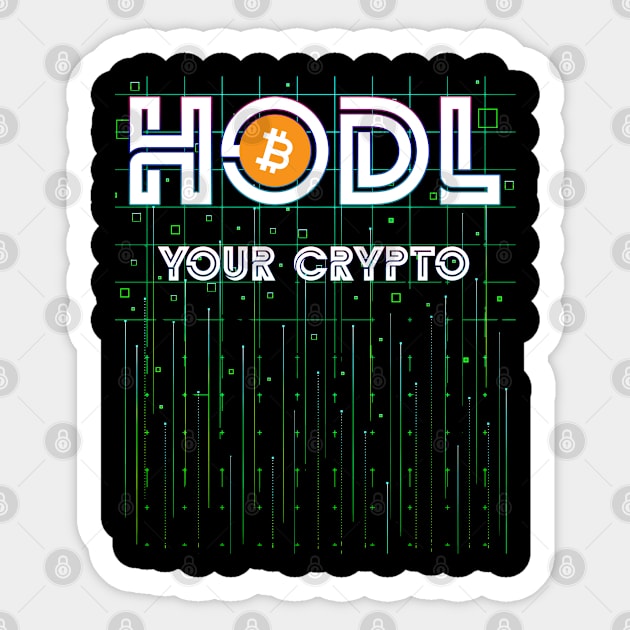 HODL Sticker by AllWellia